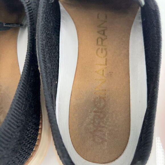 Cole Haan Mens OriginalGrand Knit Oxford Sneaker Size 8 M Black Stitchlite Shoe - Picture 12 of 13